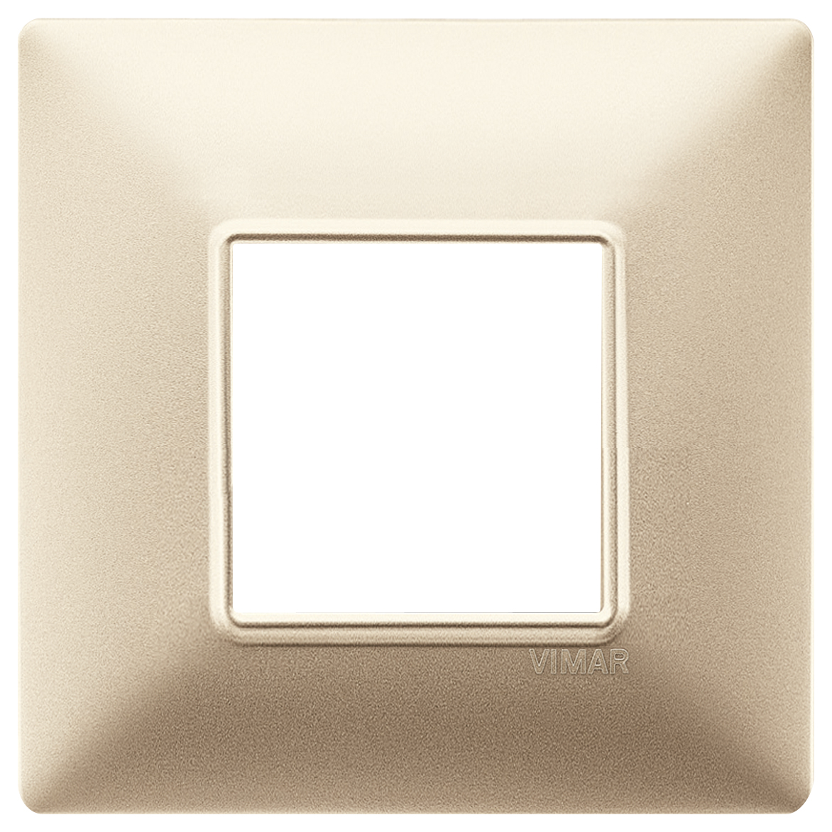 VIW14647.22 Placca 2M BS champagne opaco