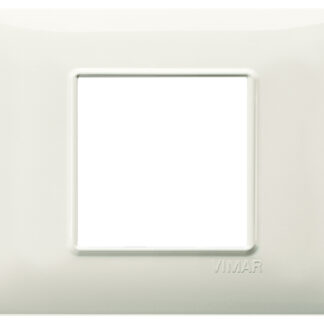 VIW14652.02 Placca 2M centrali avorio