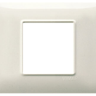 VIW14652.06 Placca 2M centrali bianco granito