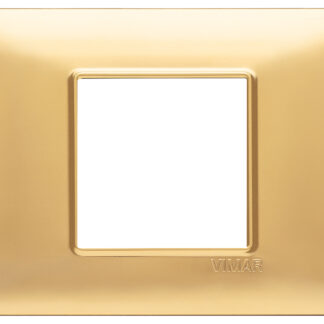 VIW14652.25 Placca 2M centrali oro opaco