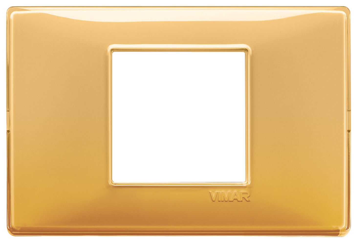 VIW14652.43 Placca 2M centrali Reflex ambra