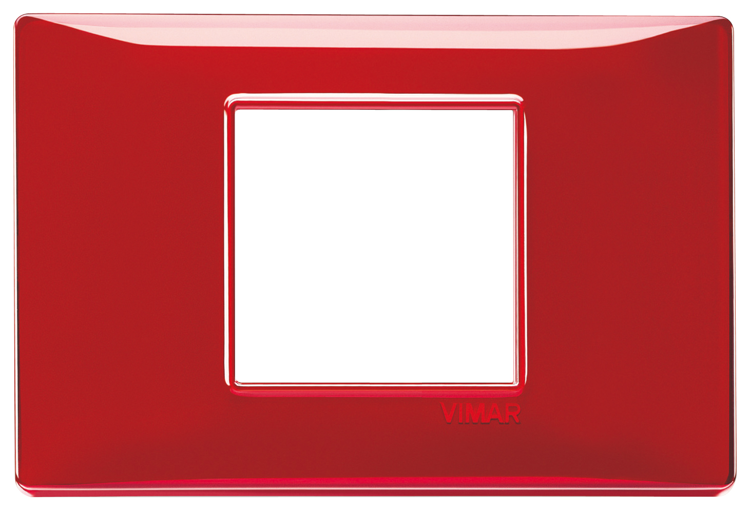 VIW14652.51 Placca 2M centrali Reflex rubino