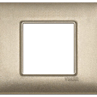 VIW14652.70 Placca 2M centrali bronzo metallizzato