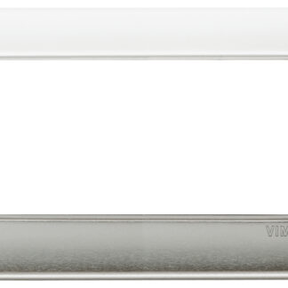 VIW14654.81 Placca 4M alluminio spazzolato