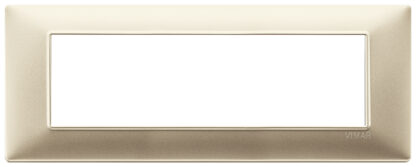 VIW14657.22 Placca 7M champagne opaco