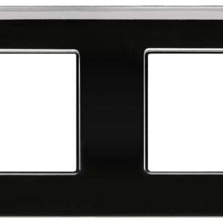 VIW14669.05 Placca 8M (2+2+2+2) int71 nero