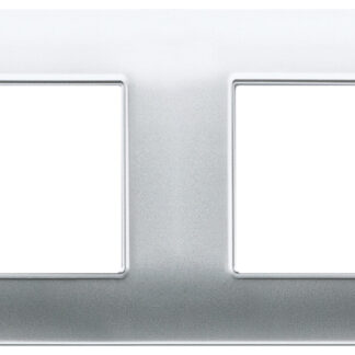 VIW14669.20 Placca 8M (2+2+2+2) int71 argento opaco