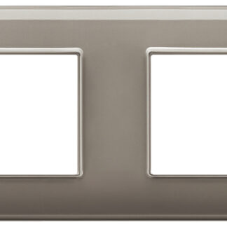 VIW14669.40 Placca 8M (2+2+2+2) int71 Reflex cenere