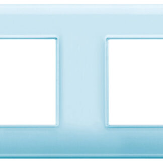 VIW14669.45 Placca 8M (2+2+2+2) int71 Reflex acqua