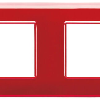 VIW14669.51 Placca 8M (2+2+2+2) int71 Reflex rubino