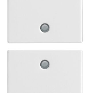 VIW14751 Due mezzi tasti 1M neutro pers. bianco