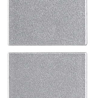 VIW14751.0.SL Due mezzi tasti 1M fissi neutri Silver