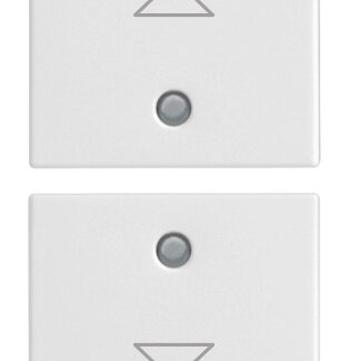 VIW14751.2 Due mezzi tasti 1M simboli frecce bianco