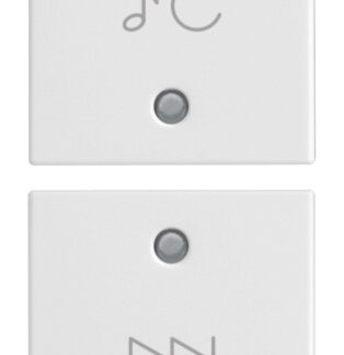 VIW14751.5 Due mezzi tasti 1M sorg./traccia bianco