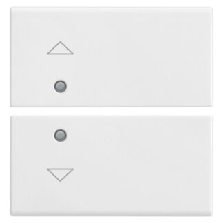 VIW14752.2 Due mezzi tasti 2M simboli frecce bianco