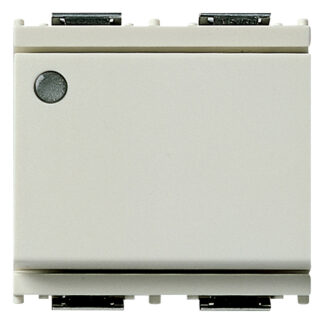 VIW16021.M.B Interruttore 1P 16AX lum.so 2M bianco