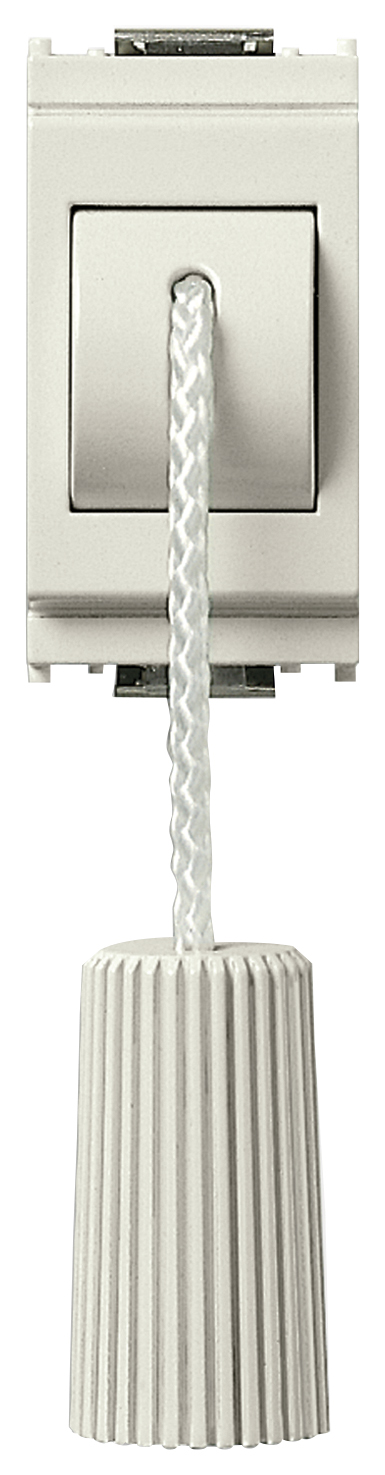VIW16083.B Pulsante 1P NC 10A tirante bianco