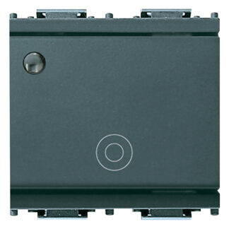 VIW16090.M Pulsante 1P NO 10A gen. lum.so 2M grigio