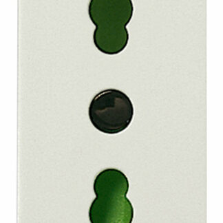 VIW16203.B Presa 2P+T 16A P17/11 bianco