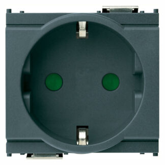 VIW16208 Presa SICURY 2P+T 16A tedesco grigio