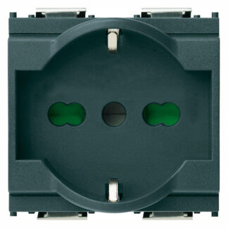 VIW16211 Presa 2P+T 16A universale grigio