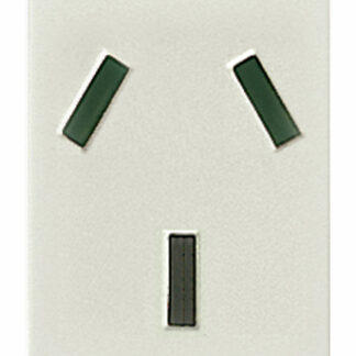 VIW16250.B Presa SICURY 2P+T 10A argentino bianco