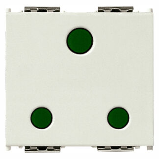VIW16258.B Presa SICURY 2P+T 16A inglese bianco