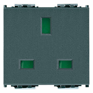 VIW16260 Presa SICURY 2P+T 13A inglese grigio