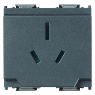 VIW16262 Presa SICURY 2P+T 15A Australia grigio