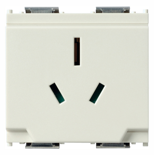 VIW16262.B Presa SICURY 2P+T 15A Australia bianco