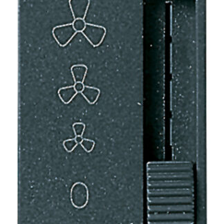VIW16558 Commutatore a slitta 1P 6(2)A grigio