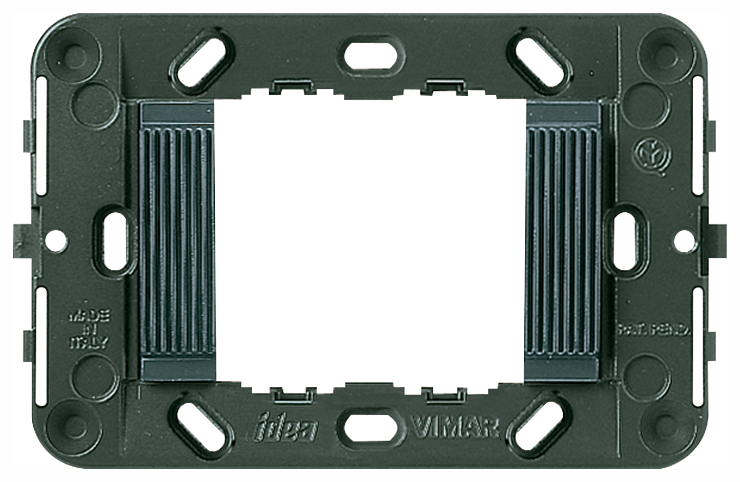 VIW16722 Supporto 2M rigato scat.inc.3M grigio