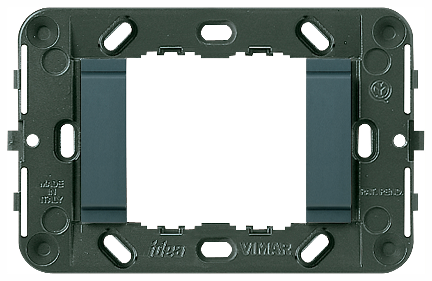VIW16722.L Supporto 2M liscio scat.inc.3M grigio