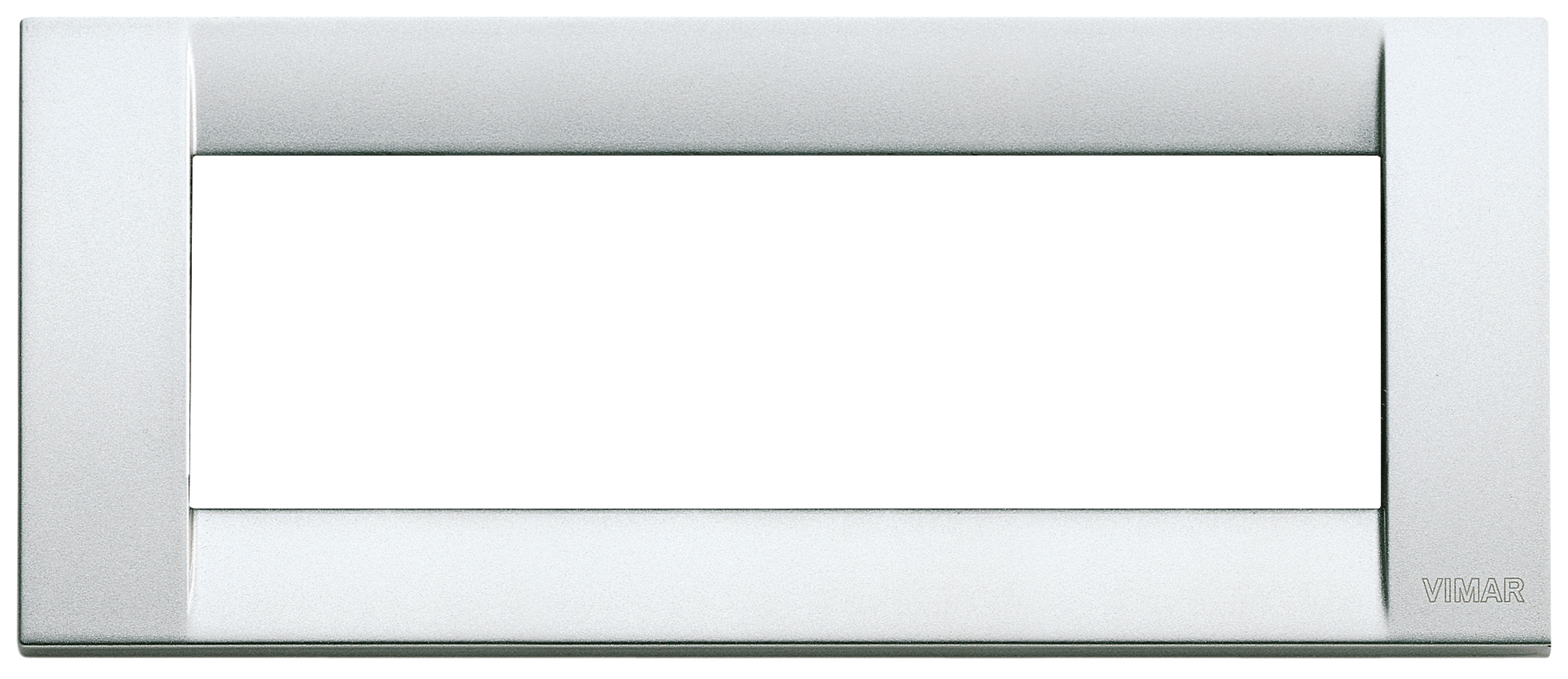 VIW16736.21 Placca Classica 6M argento metall.