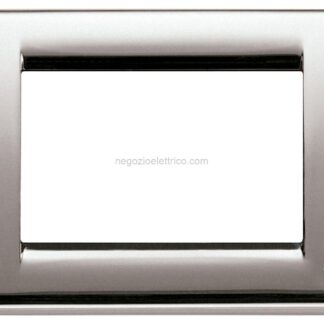 VIW16753.34 Placca Rond 3M nichel spazzolato