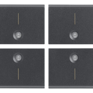 VIW16841.1 Quattro mezzi tasti 1M simbolo I grigio