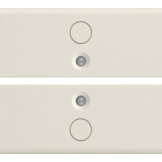 VIW16842.0.B Due mezzi tasti 2M simbolo O bianco