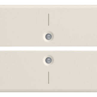 VIW16842.1.B Due mezzi tasti 2M simbolo I bianco