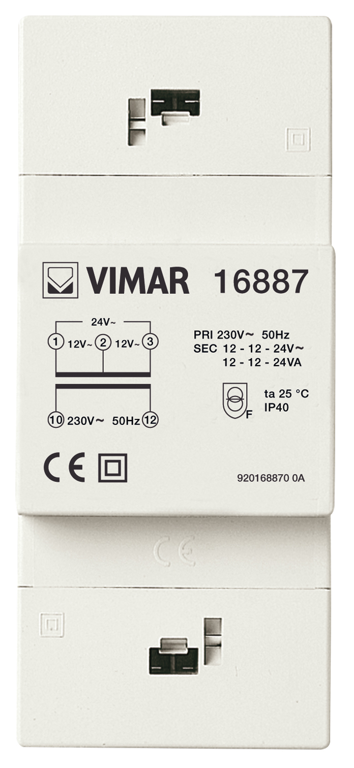 VIW16887 Trasformatore sicurezza 230/12-24V