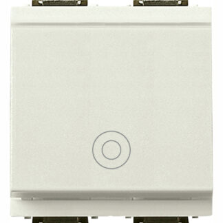 VIW17010.G.B Pulsante 1P NO 10A generico 2M bianco