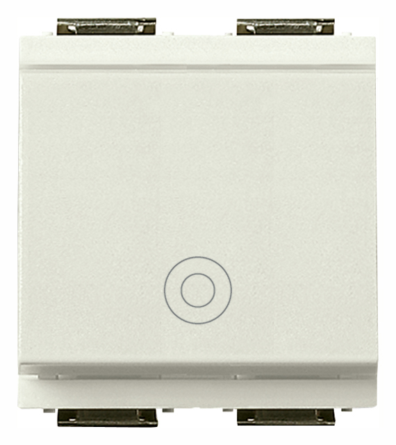 VIW17010.G.B Pulsante 1P NO 10A generico 2M bianco