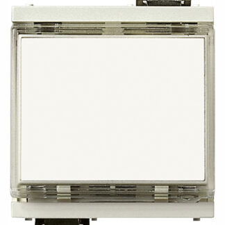 VIW17020.B Pulsante targh. 1P NO 10A 12-24V bianco