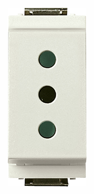 VIW17031.B Presa 2P+T 10A P11 bianco
