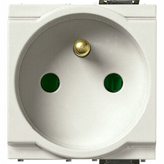 VIW17042.B Presa SICURY 2P+T 16A francese bianco