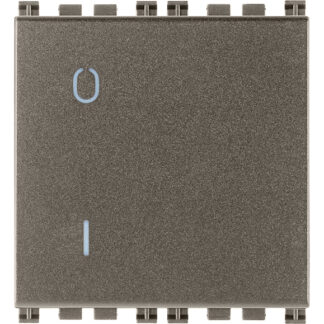 VIW19015.2.M Interruttore 2P 16AX 2M Metal