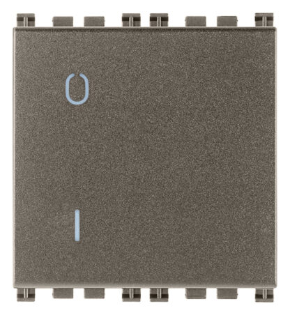 VIW19015.2.M Interruttore 2P 16AX 2M Metal