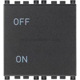 VIW19016.2 Interruttore 2P 20AX 2M grigio