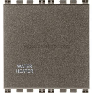 VIW19016.2.WH.M Interruttore 2P 20AX WAT./HEAT.2M Metal