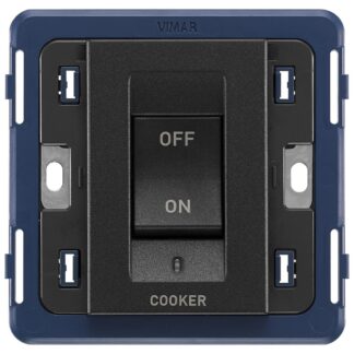 VIW19018.CK Interruttore 2P 45A COOKER grigio
