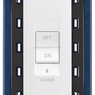VIW19019.CK.B Interruttore 2P 45A COOKER 5M bianco